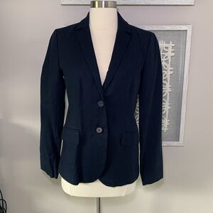 J Crew classic navy blazer size 4